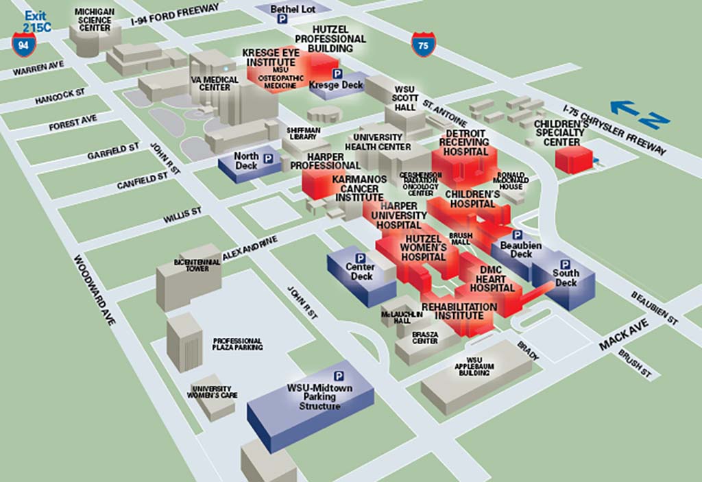 Campus Parking Map