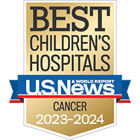 U.S. News & World Report Best Children's Hospitals Cancer 2023-24